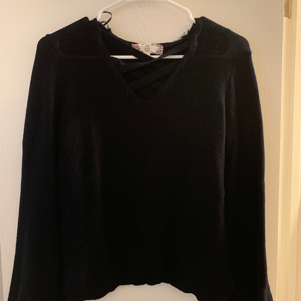 Navy Blue Sweater